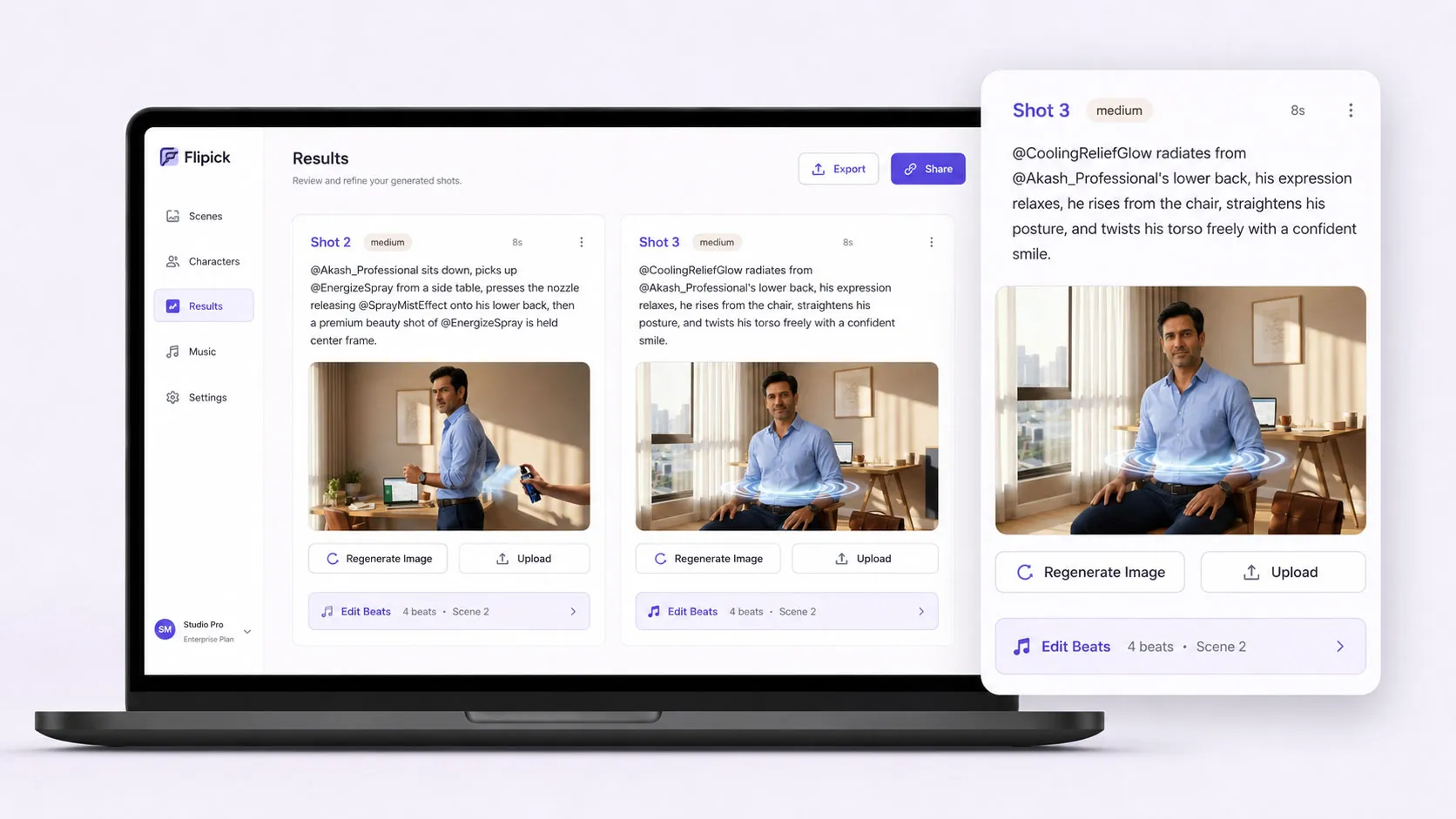 Flipick AI Video Showreel
